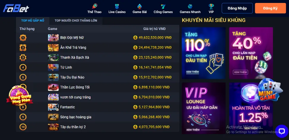 Slot game đồ họa tuyệt đỉnh Melbet